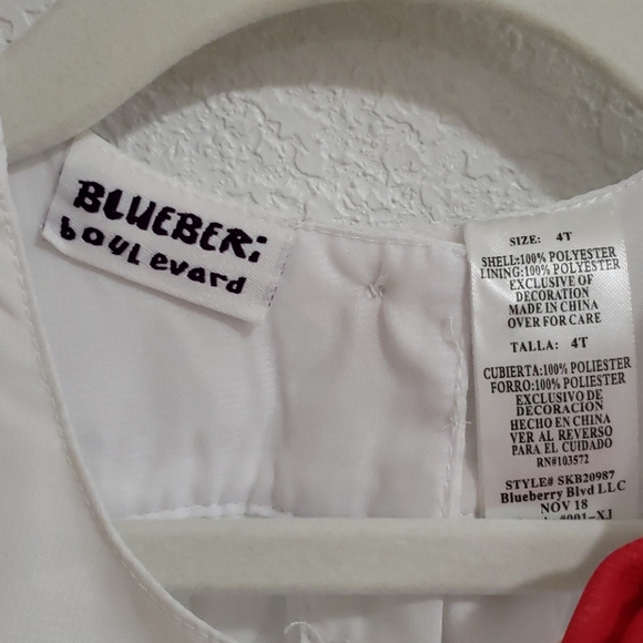 New Little girls sleeveless 4t dress - Picture 4 of 7